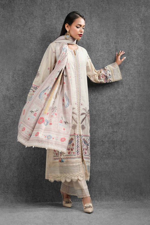 Nishat Linen Winter Shawl Collection